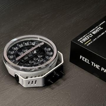 Strands - Firefly White Driving Light 9'' Led | Warning Light | E-Approved