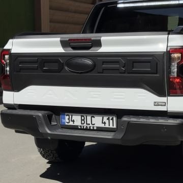 Ford Ranger T9 Ford Yazılı Kasa Kapağı Kabartma