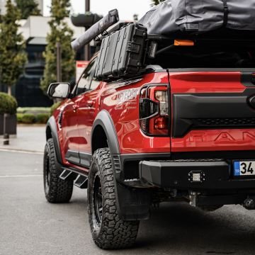 Ford Ranger T9 Yazısız Kasa Kapağı Kabartma