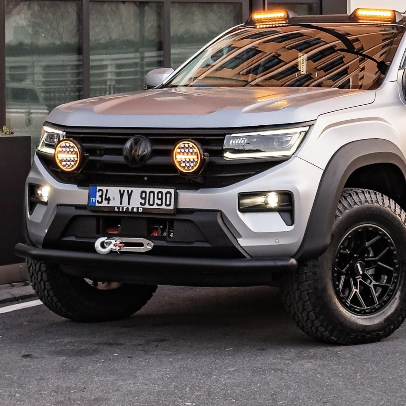 Yeni Volkswagen Amarok Ön Düz Boru Koruma