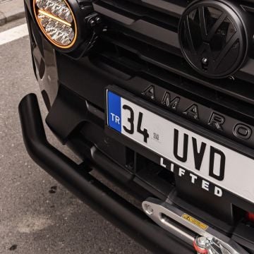 Yeni Volkswagen Amarok Ön Düz Boru Koruma