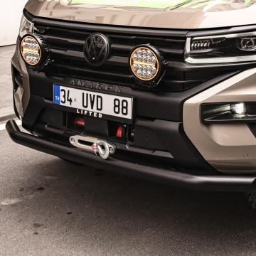 Yeni Volkswagen Amarok Ön Düz Boru Koruma